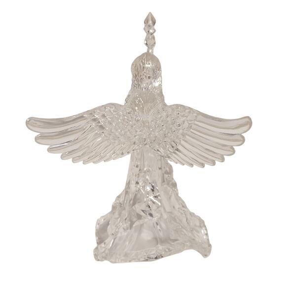 Vintage Acrylic Angel with Star Tree Topper - Picture 4 of 7